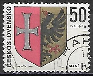 Tschechoslowakei gestempelt Michel-Nummer 1909