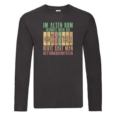 Im Alten Rom: Rettungssanitäter | Sanitäter Long Sleeve Schwarz