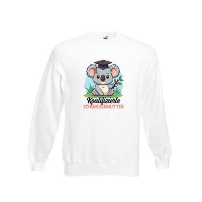 Koalifizierte Schwiegermutter | Schwiegertochter | Beziehung Sweatshirt Weiß
