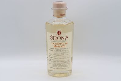 Sibona La Grappa di Moscato 0,5 ltr