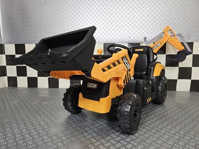 Traktor Kinder JCB Sitemaster 2x45Watt Elektrotraktor, lizenziert, Fernbedienung