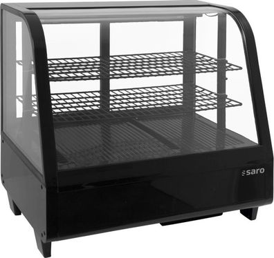 Saro Kühlvitrine, 100 Liter Modell Katrin Schwarz, Maße B 695 X T 462 X H 670