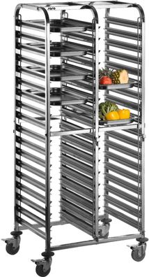 Saro Regalwagen für 11 Gn-Behälter Modell Liam Duo, Maße B 750 X T 555 X H 1735