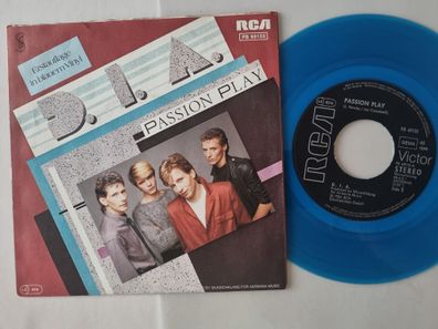 D.I.A. - Passion Play 7'' Vinyl Germany BLUE VINYL