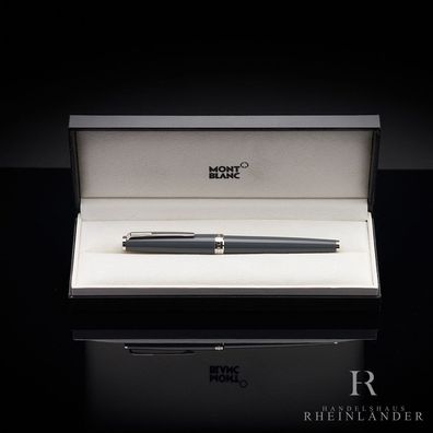 Montblanc Pix Collection Grey Platinum Line Grau Rollerball Fineliner ID 116577