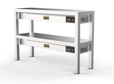 Combisteel Aufsatzbord Keramisch Beheizt 2 Stufig