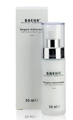 Pedibaehr - Baehr Beauty Concept - Augen-Gelcreme, 30 ml Geschmeidigkeit