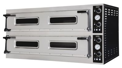 Combisteel Pizzaofen mit 2x5 Heizplatten und 2x9 Pizzen 350mm 400V