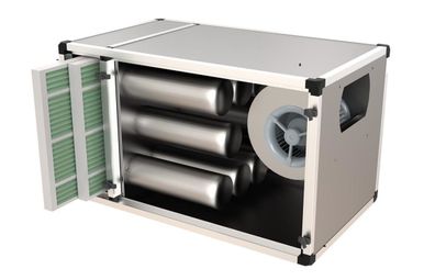 Combisteel Abluftanlage mit 4000 m h und 230V