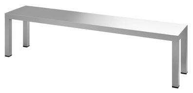 Combisteel Aufsatzbord aus Edelstahl 1 stufig 1600x300x350mm