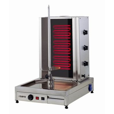 Saro Döner- Gyrosgrill Elektro für 40Kg Fleisch Ed3