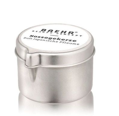 Pedibaehr - Baehr - Massagekerze Duft Japanische Pflaume - 50 ml