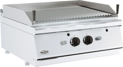 Combisteel Gas-Lavasteingrill Tischmodell mit 2 Regler
