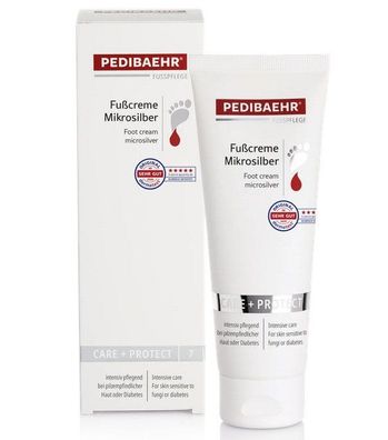 Pedibaehr - Fußcreme Mikrosilber -125 ml