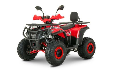 MRM Quad ATV RockRider 125ccm 3 + 1 Semi-Automatik 8-Zoll Offroad