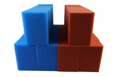Ersatzschwamm Set passend für Oase Screenmatic 90000 Teichfilter 4 x grob blau 6