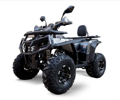 MRM Quad ATV RockRider 125ccm 3 + 1 Deluxe Semi-Automatik 8-Zoll Carbon Offroad