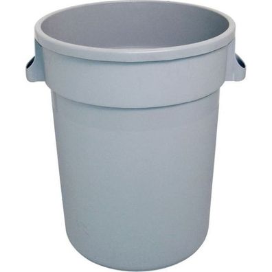 Stalgast Abfallcontainer Rund, Grau, 120 Liter