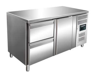 Saro Kühltisch Inkl. 2Er Schubladenset Modell Kylja 2110 Tn, Maße B 1360 X T 700