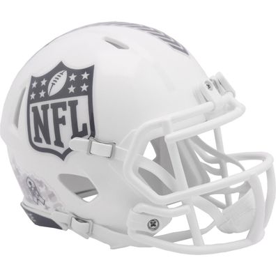 NFL Shield Schild Salute to Service 2024 Mini Helm Speed Footballhelm