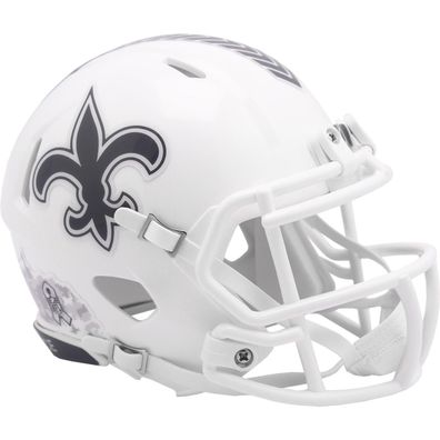 NFL New Orleans Saints Salute to Service 2024 Mini Helm Speed Footballhelm