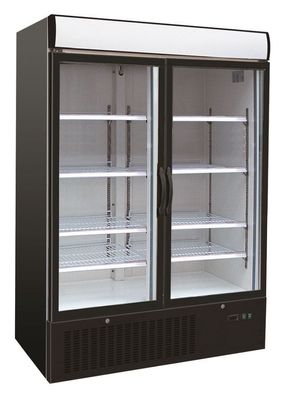 Gastronomie Tiefkühlschrank 2 Glastüren