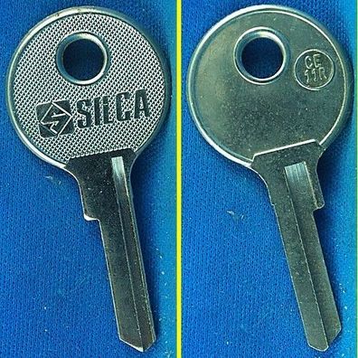 Silca CE11R - Schlüsselrohling für verschiedene Ces, Dorma / Automaten, Möbelzylinder