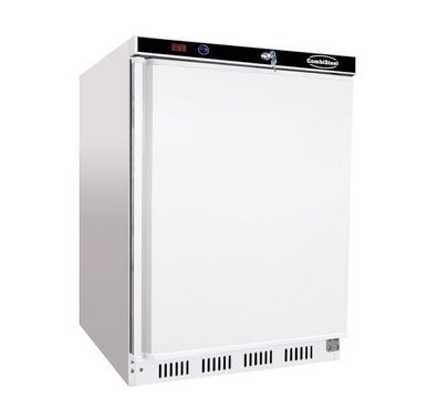 Gastronomie Combisteel Tiefkühlschrank Weiß 1 Tür,129 Liter