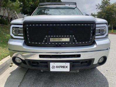 GMC Sierra Alpharex Pro Projector Scheinwerfer Neon Tube LED 07 - 13 2007 2013 Black