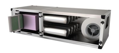 Combisteel Abluftanlage mit 6500 mh und 400V