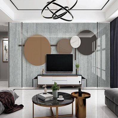 Vlies Fototapete Wandtapete Wandbilder 3D Geometrische Marmor Spleißen 11151-52