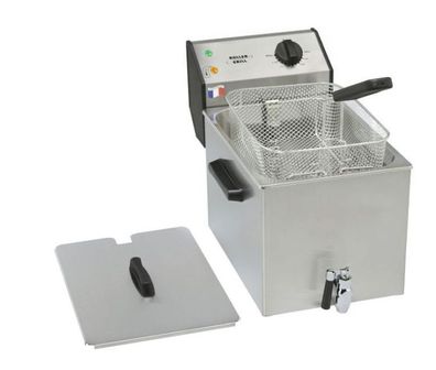 Gastronomie Stalgast Roller Grill Fritteuse Mit Ablasshahn, Mit Ablasshahn, 8