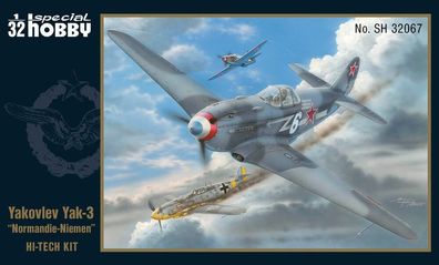 Special Hobby 1:32 100-SH32067 Yakovlev Yak-3 Normandie Niemen