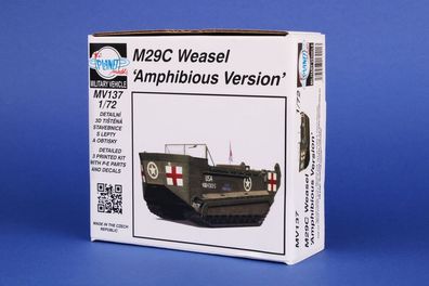 Planet Models 1:72 129-MV137 M29C Weasel ‘Amphibious Version’