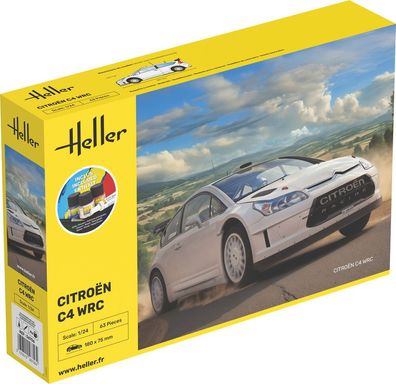 Heller 1:24 56756 Starter KIT Citroen C4 WRC