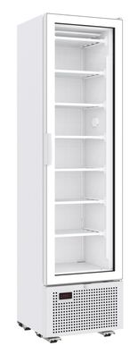 Gastronomie Combisteel Tiefkühlschrank Mit Glastür 221 L Weiß