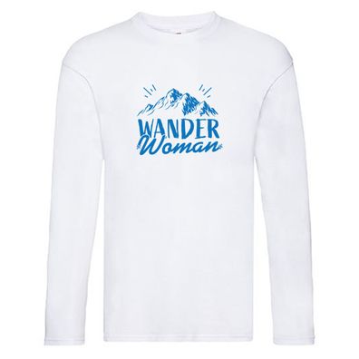 Wander Woman | Berge Long Sleeve Weiß