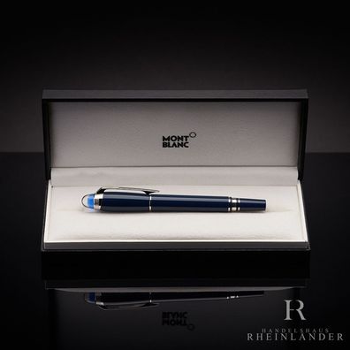 Montblanc Starwalker Blue Planet Resin Rollerball Edelharz Blau ID 132440-125291