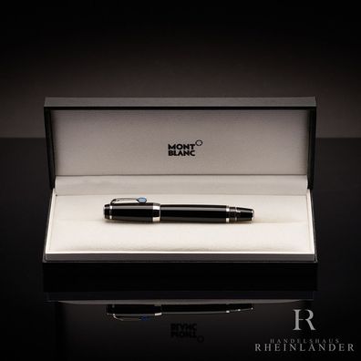 Montblanc Boheme Bleu Platinum Line Füllfederhalter ID 5778 Modell 25130 mit OVP