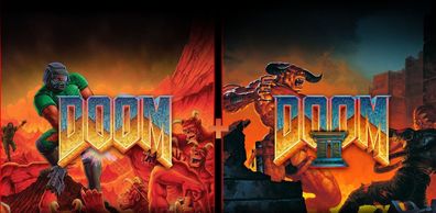 DOOM + DOOM 2 (PC, 1995, Nur der Steam Key Download Code) Keine DVD, Keine CD