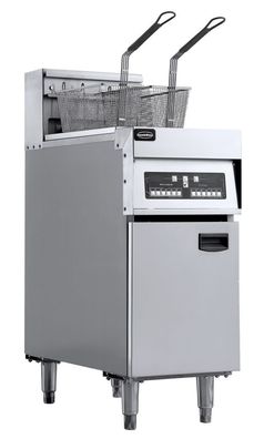 Gastronomie Combisteel Fritteuse mit 2x12,5 Liter aus Edelstahl