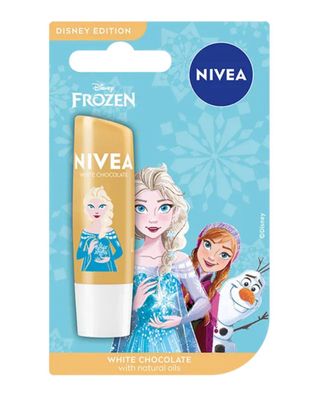 Nivea Limited Disney Edition Frozen Weißer Schokolade Lippenbalsam 4,8 g / 5,5 ml