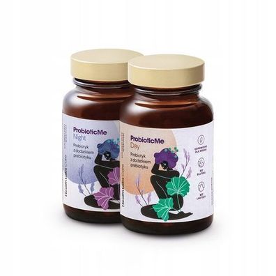 HealthLabs ProbioticMe Tag+Nacht Zweikomponenten-Formel Probiotikum, 60 Kapseln