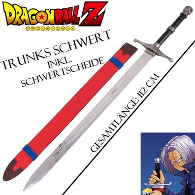 NEU Dragonball Trunks Schwert 112cm groß für Cosplay Anime Manga Gamer Fans LARP