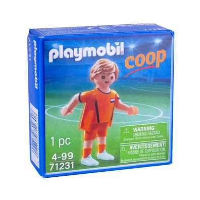 Playmobil Fußballer Orange Coop
