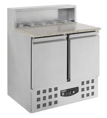 Combisteel Pizzatisch 2 Türen