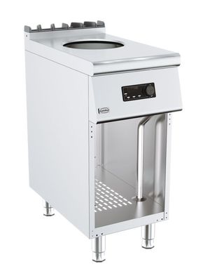 Combisteel Wok-Herd Induktion mit Grundboden aus Edelstahl