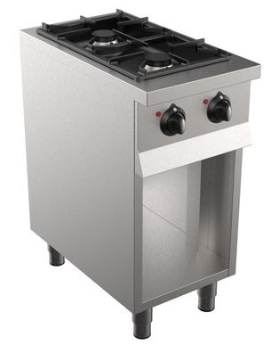 Gastronomie Combisteel Base 700 Gasherd Mit 2 Brennern