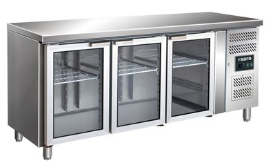 Saro Kühltisch Mit 3 Glastüren Modell Gn 3100 Tng