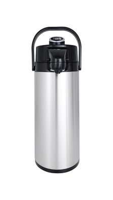 Saro Edelstahl Isolierpumpkanne, Inhalt 2,2 Liter